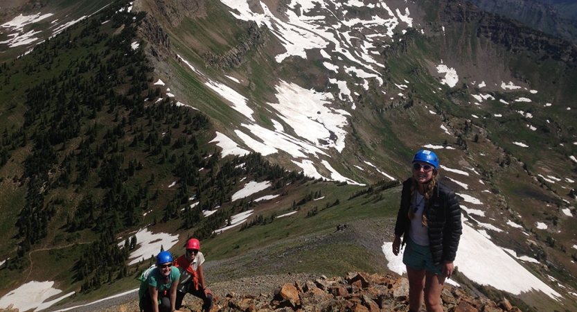 Colorado rockies backpacking excursion