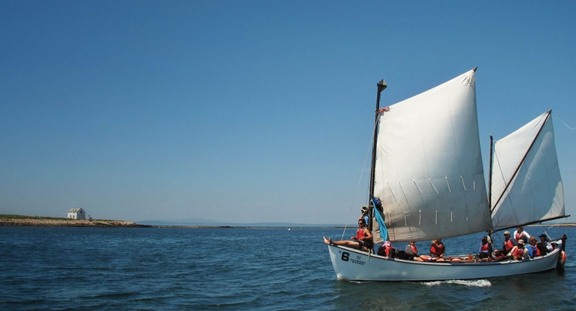 Maine coast sailing