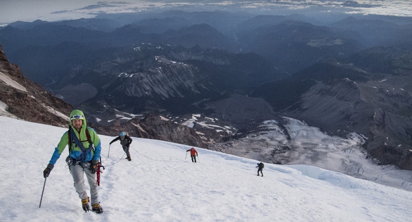 mountain climbing north cascades