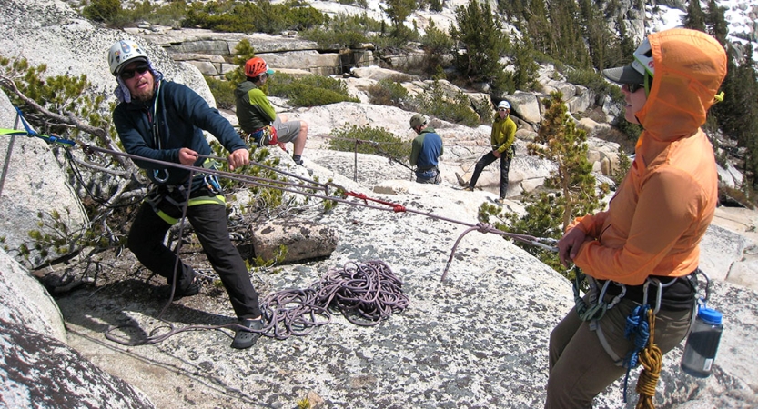 rock climbing instructor