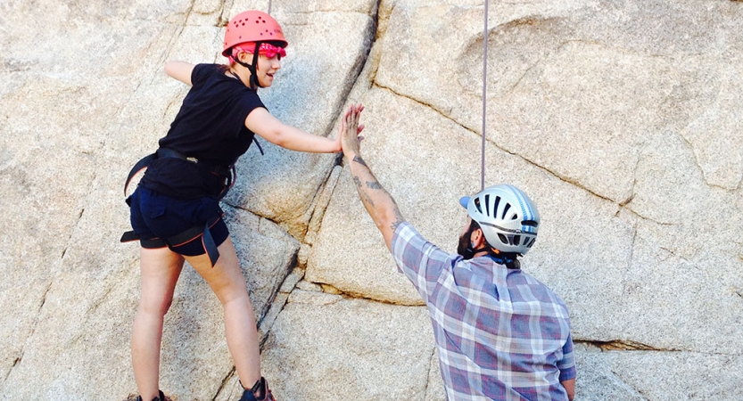 rock climbing in California